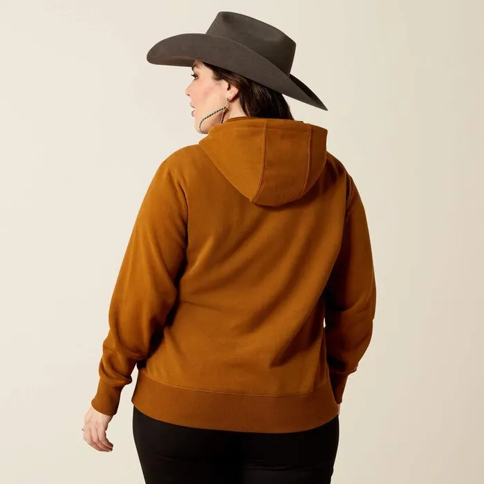 Women Sweatshirts and Hoodies Ariat Horizon Hoodie Chestnut Horse Women Sweatshirts and Hoodies Ariat Horizon Hoodie Chestnut Horse