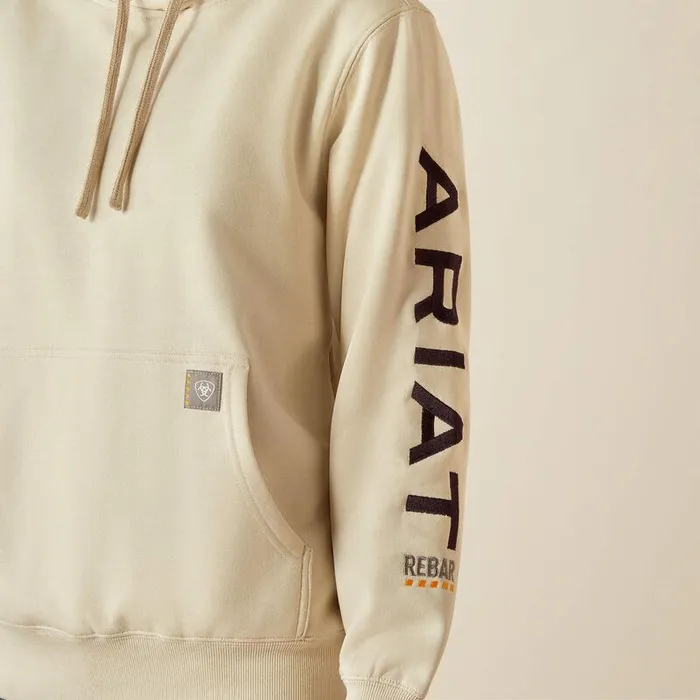 Women Sweatshirts and Hoodies Ariat Rebar Graphic Hoodie Moonbeam