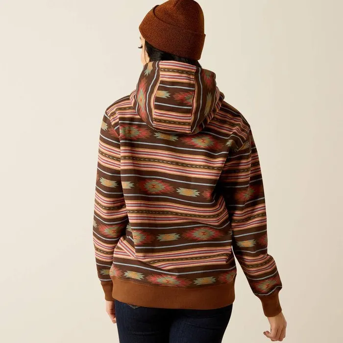 Women Sweatshirts and Hoodies Ariat Skyline Hoodie Soft Silt Serape Print Women Sweatshirts and Hoodies Ariat Skyline Hoodie Soft Silt Serape Print