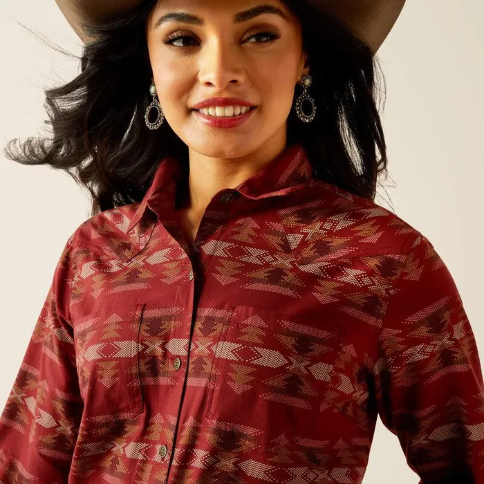 Women TShirts and Tops Ariat Billie Jean Shirt Sadie Southwest Print