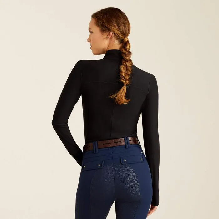 Women TShirts and Tops Ariat Lowell 30 14 Zip Baselayer Black Women TShirts and Tops Ariat Lowell 30 14 Zip Baselayer Black