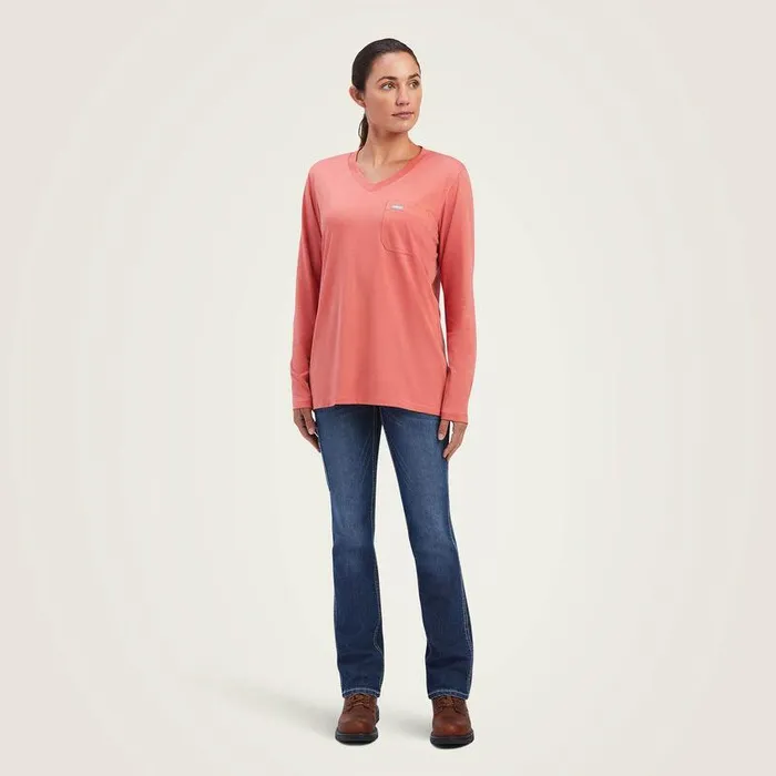 Women TShirts and Tops Ariat Rebar Workman Barn Graphic TShirt Faded Rose Women TShirts and Tops Ariat Rebar Workman Barn Graphic TShirt Faded Rose