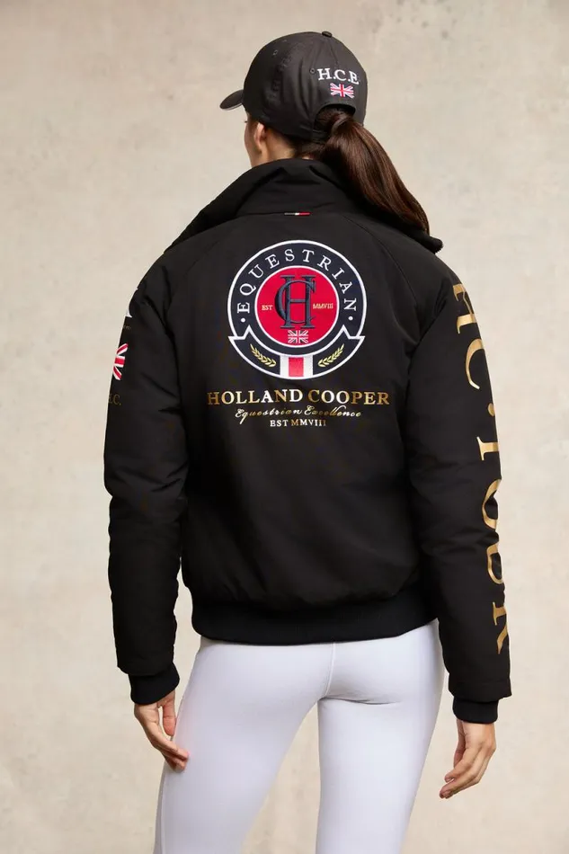 Women Team HC Jacket Black Holland Cooper Jackets