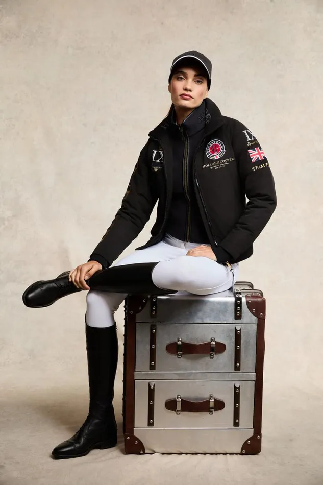 Women Team HC Jacket Black Holland Cooper Jackets
