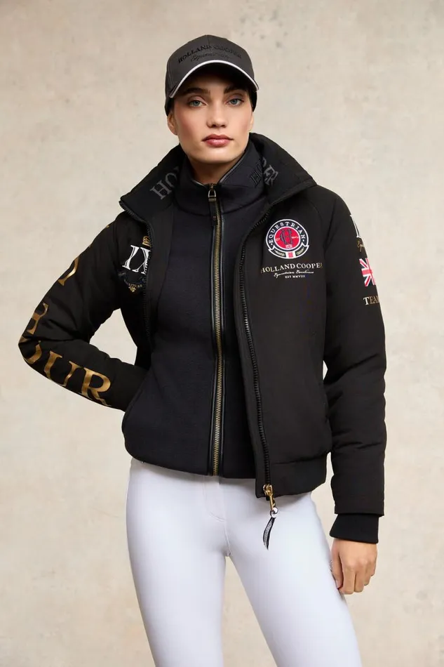 Women Team HC Jacket Black Holland Cooper Jackets