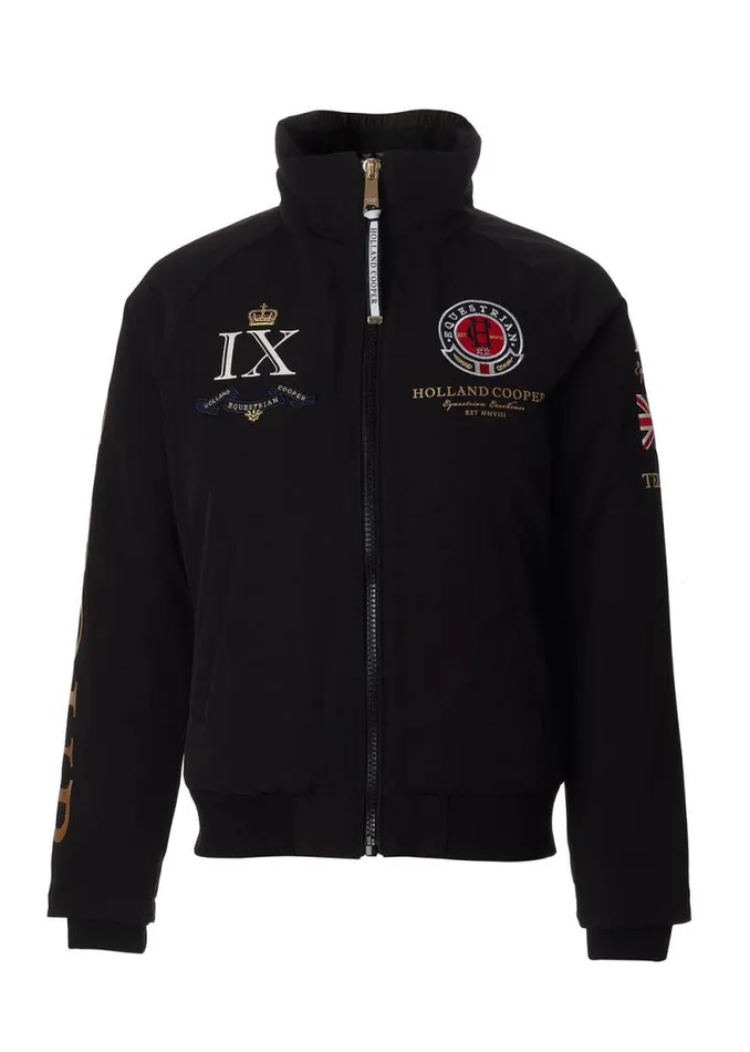 Women Team HC Jacket Black Holland Cooper Jackets