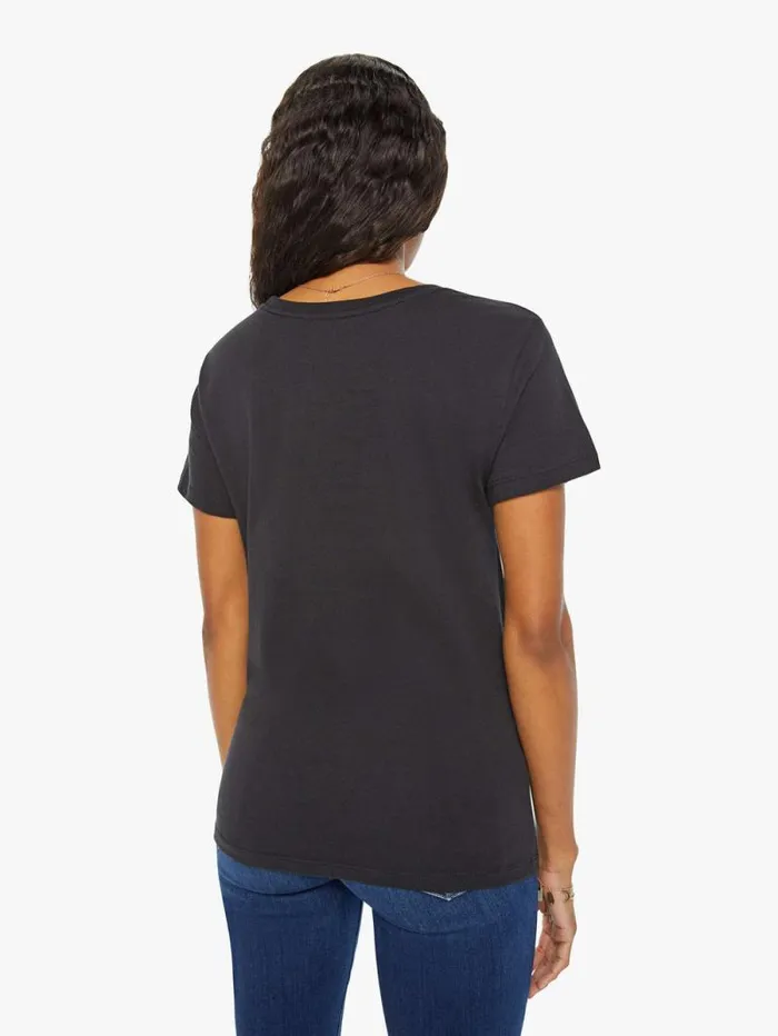 Women Tees Tanks Mother Denim Cancer Zodiac Tee Black