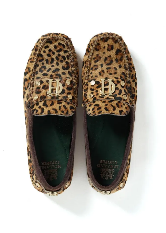 Women The Driving Loafer Leopard Pony Holland Cooper Loafers Women The Driving Loafer Leopard Pony Holland Cooper Loafers