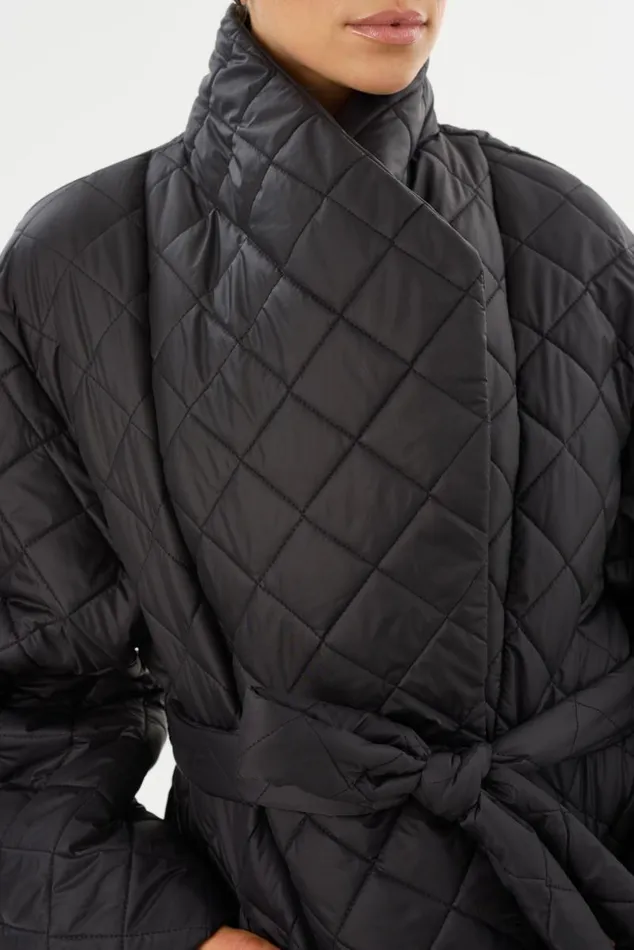 Women VERICA Quilted Jacket Black LAMARQUE Puffers