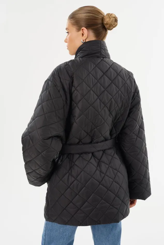 Women VERICA Quilted Jacket Black LAMARQUE Puffers