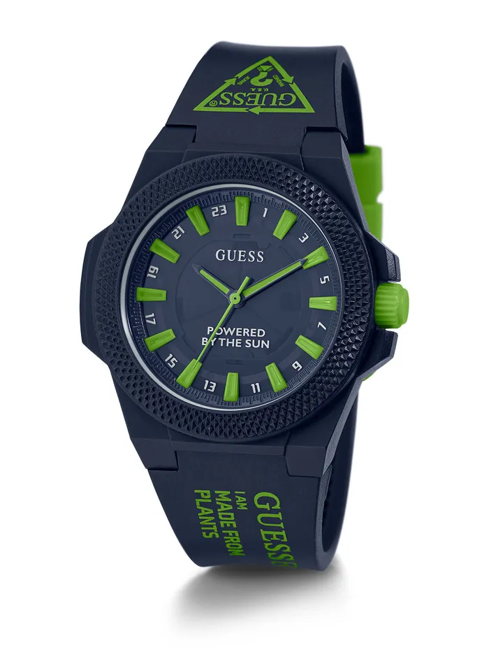 Women Watches GUESS Eco Navy Outspoken Nylon Watch