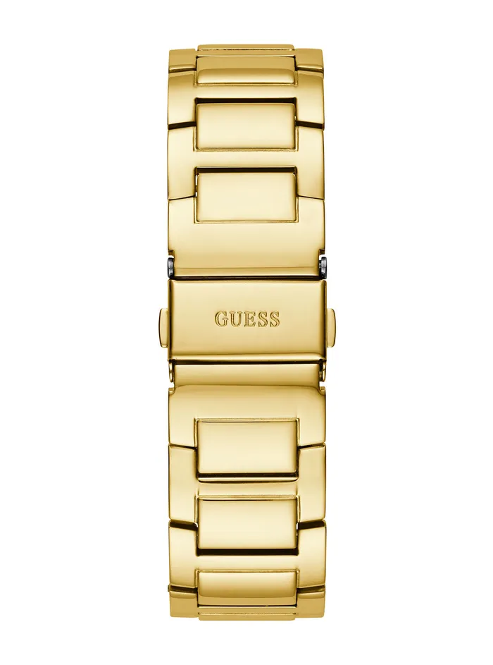 Women Watches GUESS Gold Crystal Queen Watch