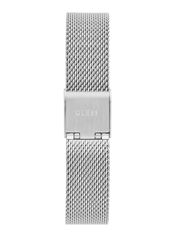 Women Watches GUESS Silver Dream Crystal Mesh Watch