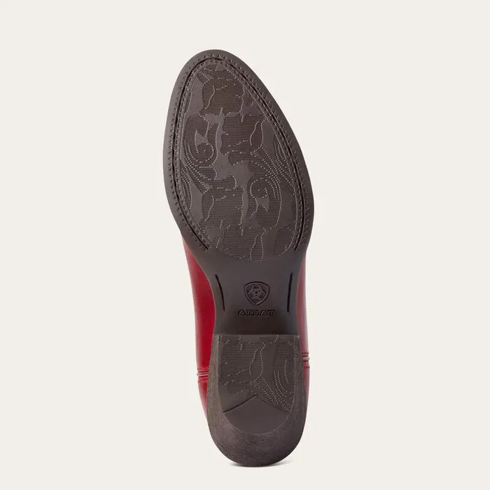 Women Western Boots Ariat Heritage R Toe StretchFit Western Boot Rosy Red Women Western Boots Ariat Heritage R Toe StretchFit Western Boot Rosy Red