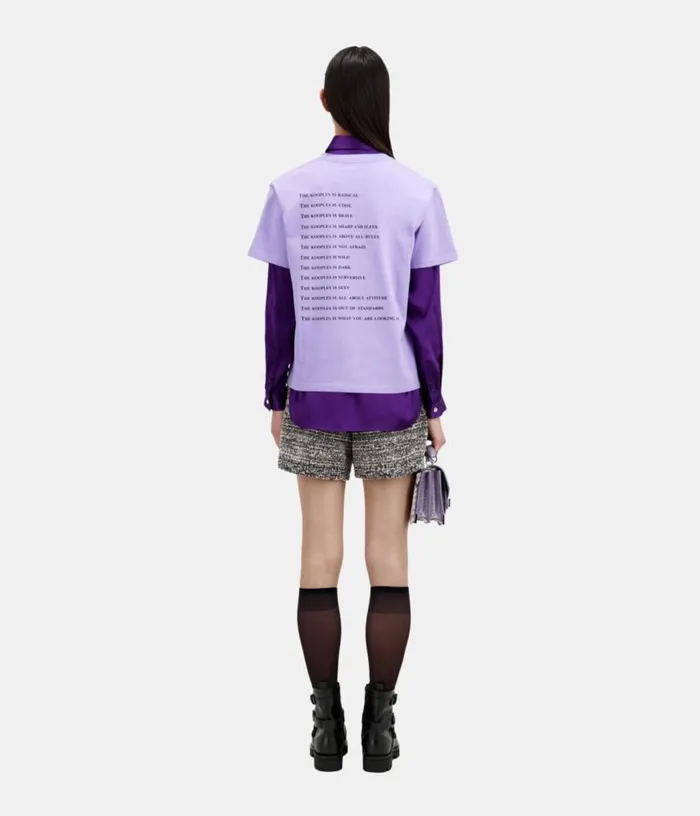 Women What Is Mauve Tshirt THE KOOPLES Tshirts
