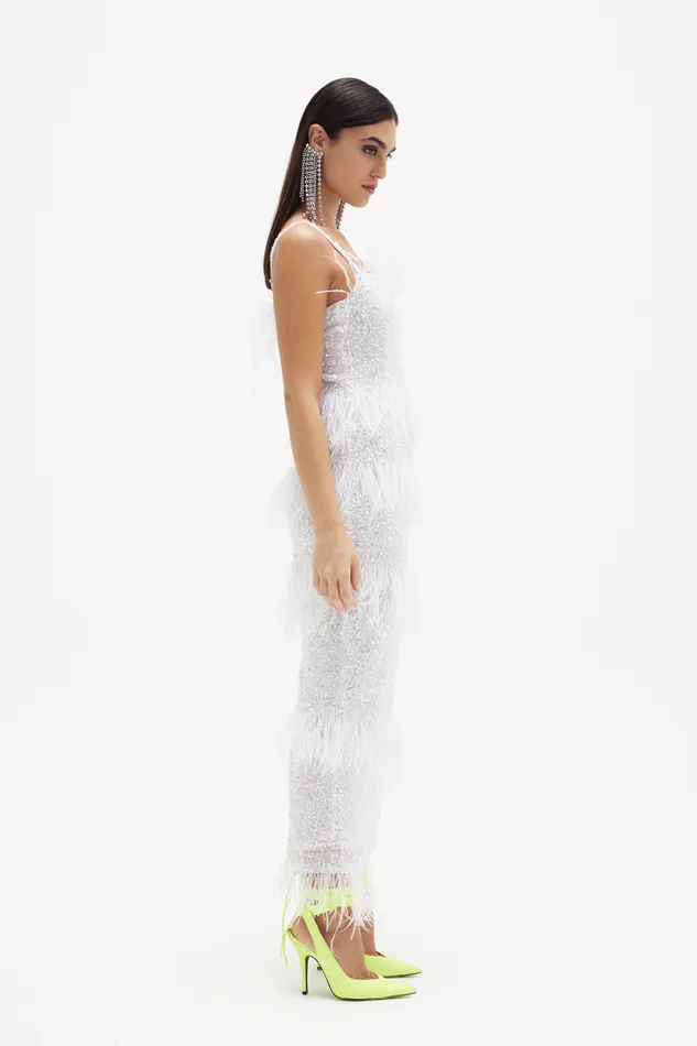 Women White Dresses Rachel Gilbert FRENCHY DRESS Women White Dresses Rachel Gilbert FRENCHY DRESS