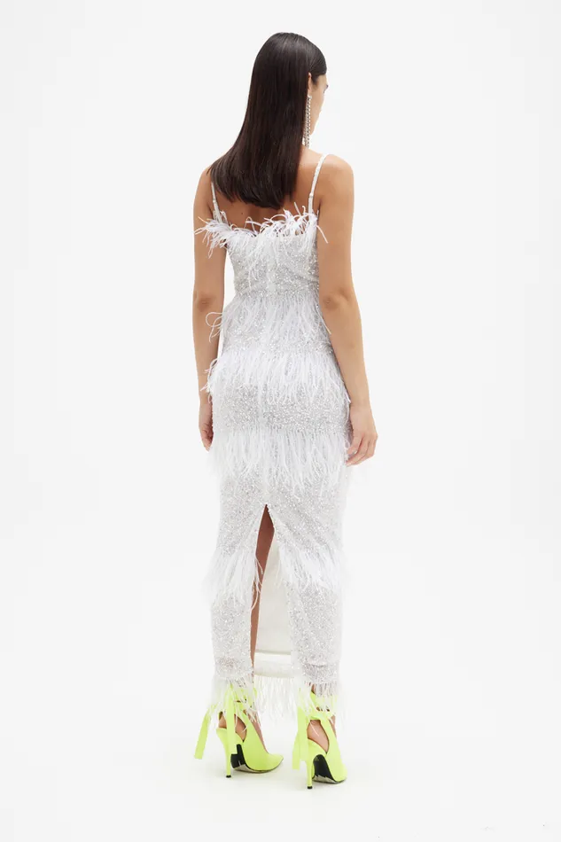 Women White Dresses Rachel Gilbert FRENCHY DRESS Women White Dresses Rachel Gilbert FRENCHY DRESS