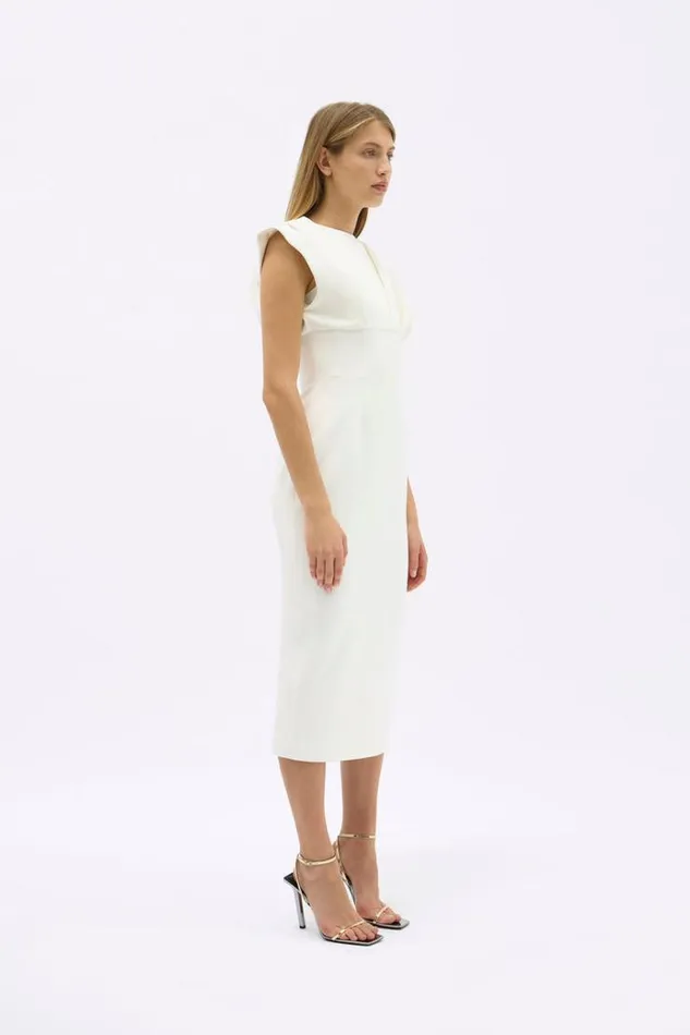 Women White Dresses Rachel Gilbert MAGGIE DRESS Women White Dresses Rachel Gilbert MAGGIE DRESS