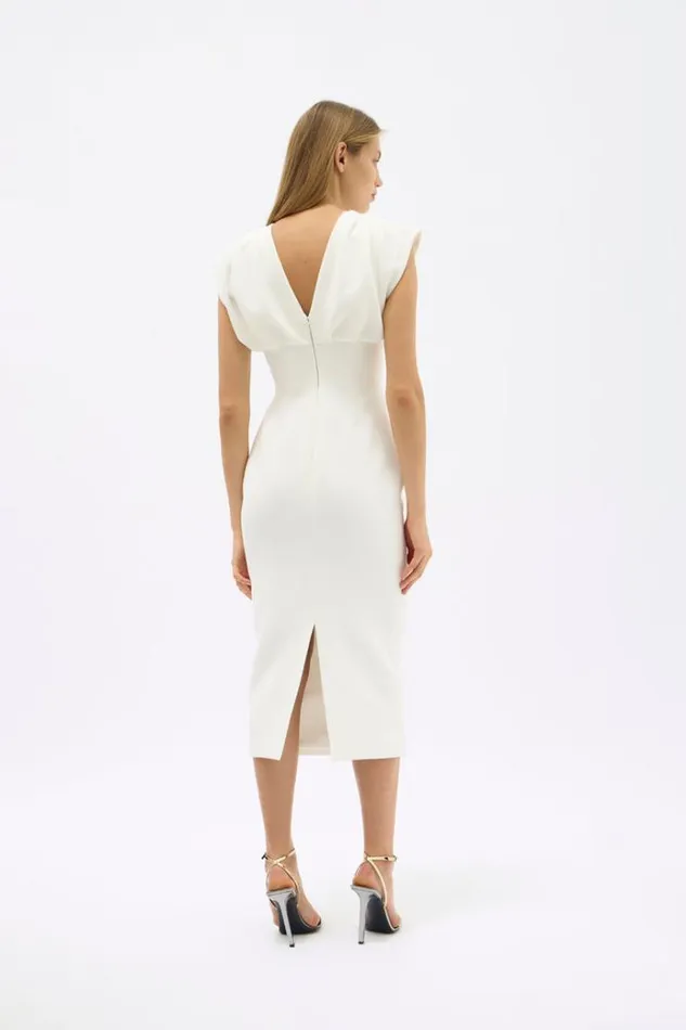 Women White Dresses Rachel Gilbert MAGGIE DRESS Women White Dresses Rachel Gilbert MAGGIE DRESS