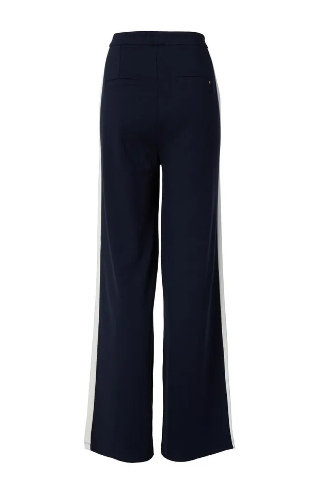 Women Wide Leg Pant Ink Navy Holland Cooper Trousers