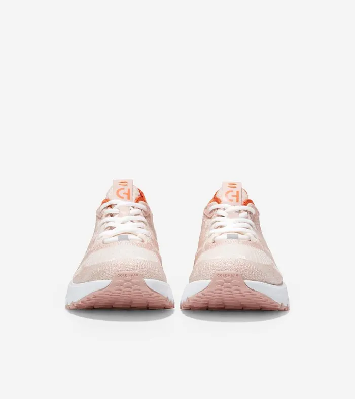 Women Women039s 5ZERGRAND Embrostitch Running Shoe Pink Cole Haan Running