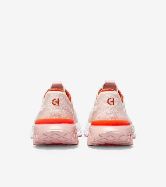 Women Women039s 5ZERGRAND Embrostitch Running Shoe Pink Cole Haan Running