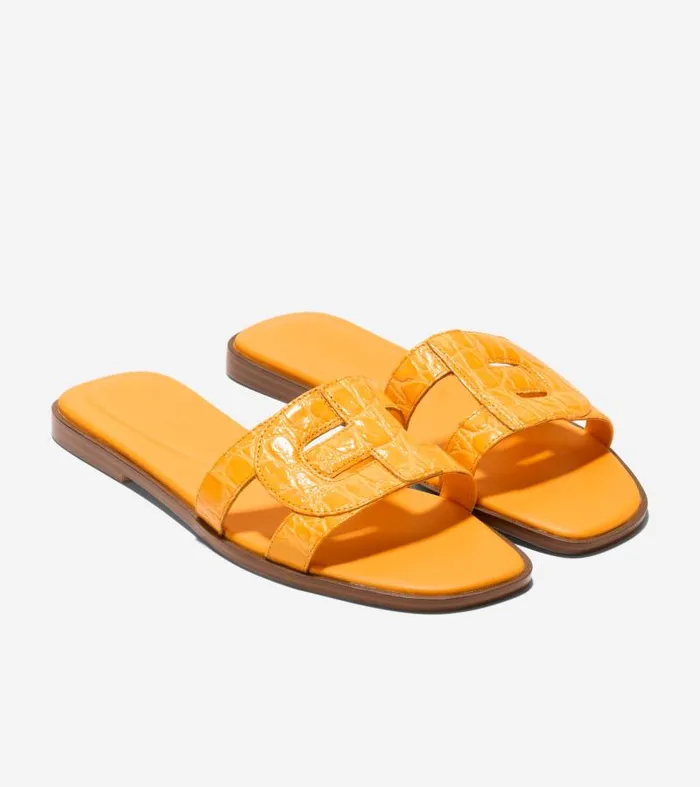 Women Women039s CHRISEE SANDAL Yellow Cole Haan Sandals