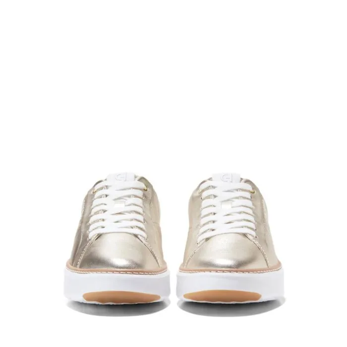 Women Women039s GrandPr Topspin Puffer Sneaker Silver Cole Haan Sneakers