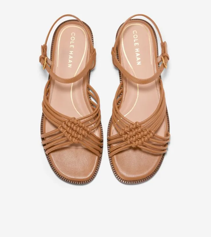 Women Women039s JITNEY KNOT SANDAL Brown Cole Haan Sandals Women Women039s JITNEY KNOT SANDAL Brown Cole Haan Sandals