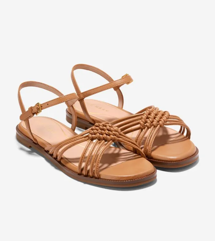 Women Women039s JITNEY KNOT SANDAL Brown Cole Haan Sandals Women Women039s JITNEY KNOT SANDAL Brown Cole Haan Sandals