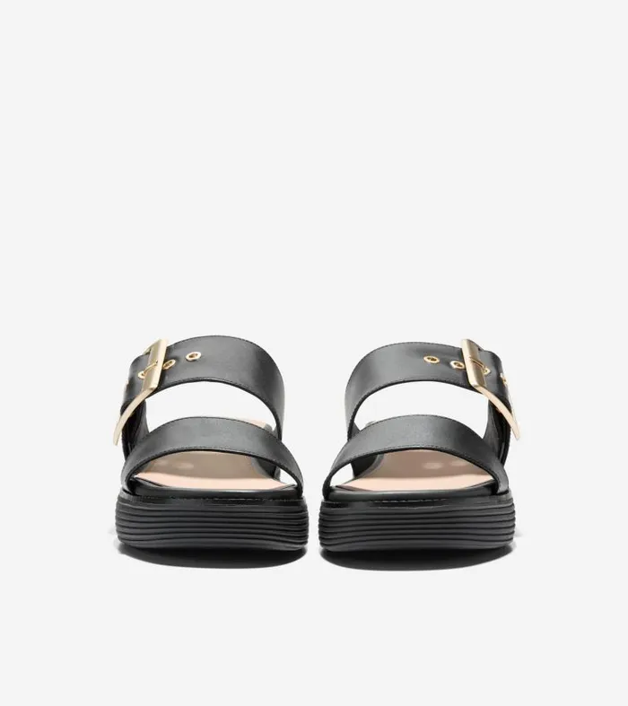 Women Women039s ORIGINALGRAND PLATFORM SLIDE Black Cole Haan Sandals