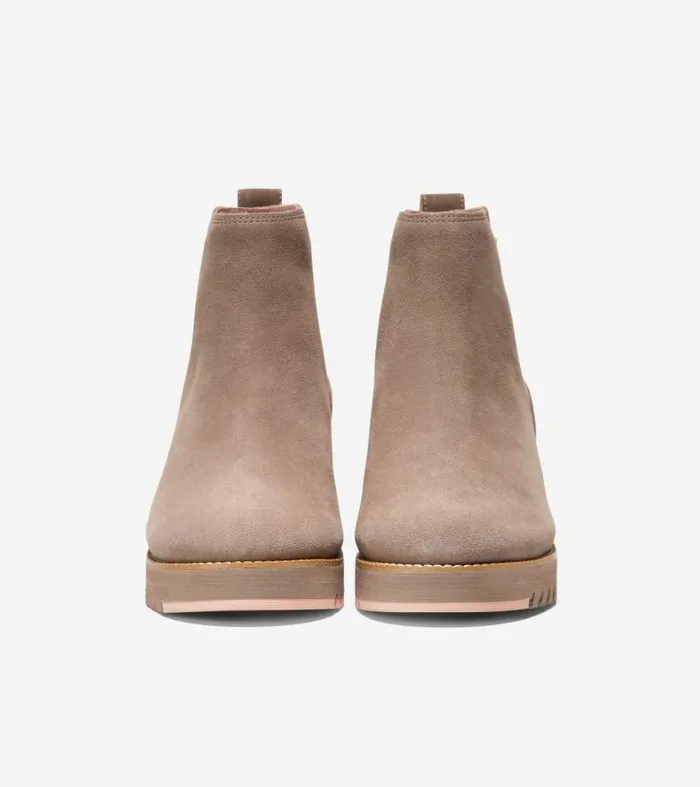 Women Women039s ZERGRAND City Wedge Boot Brown Cole Haan Boots and Booties Women Women039s ZERGRAND City Wedge Boot Brown Cole Haan Boots and Booties
