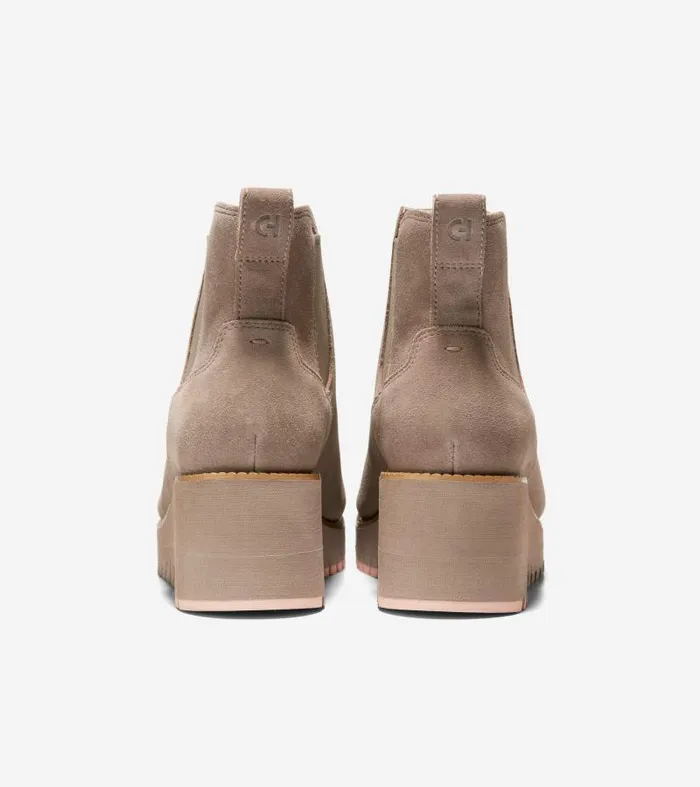 Women Women039s ZERGRAND City Wedge Boot Brown Cole Haan Boots and Booties Women Women039s ZERGRAND City Wedge Boot Brown Cole Haan Boots and Booties