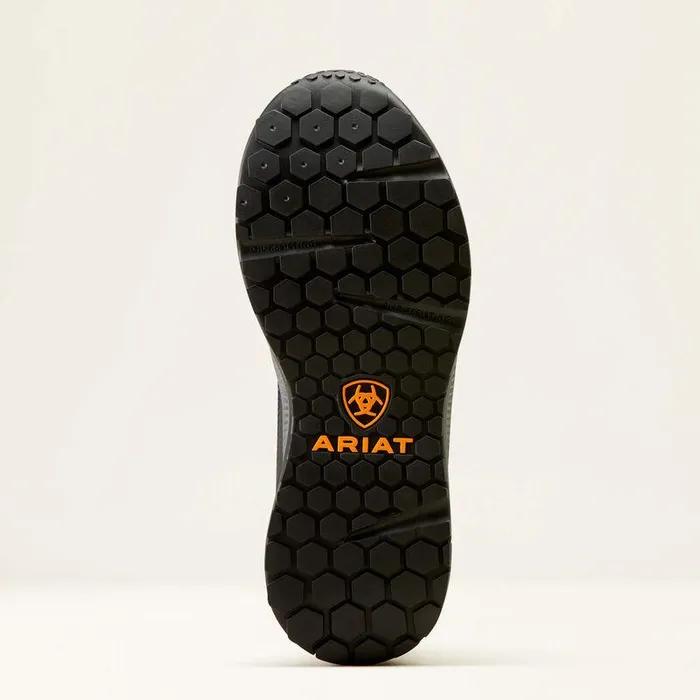 Women Work Boots and Shoes Ariat Outpace Shift Mid Composite Toe Work Shoe Dark Shadow