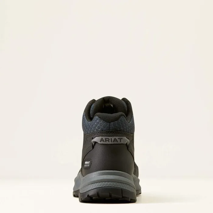 Women Work Boots and Shoes Ariat Outpace Shift Mid Composite Toe Work Shoe Dark Shadow