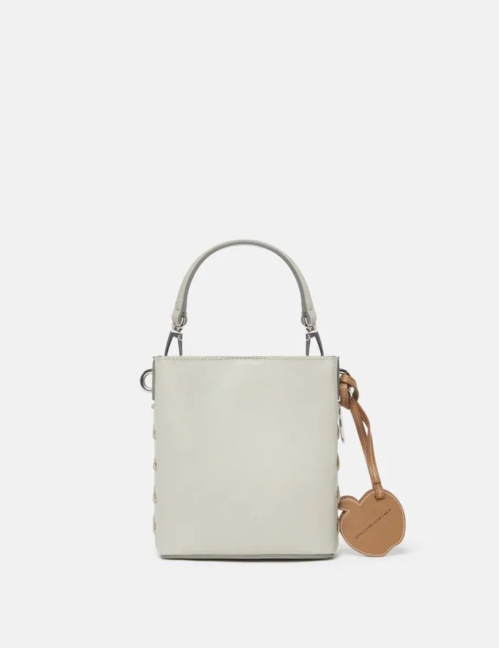 Women Woven Bucket Bag Clay White Stella McCartney Mini Bags And Clutches Women Woven Bucket Bag Clay White Stella McCartney Mini Bags And Clutches