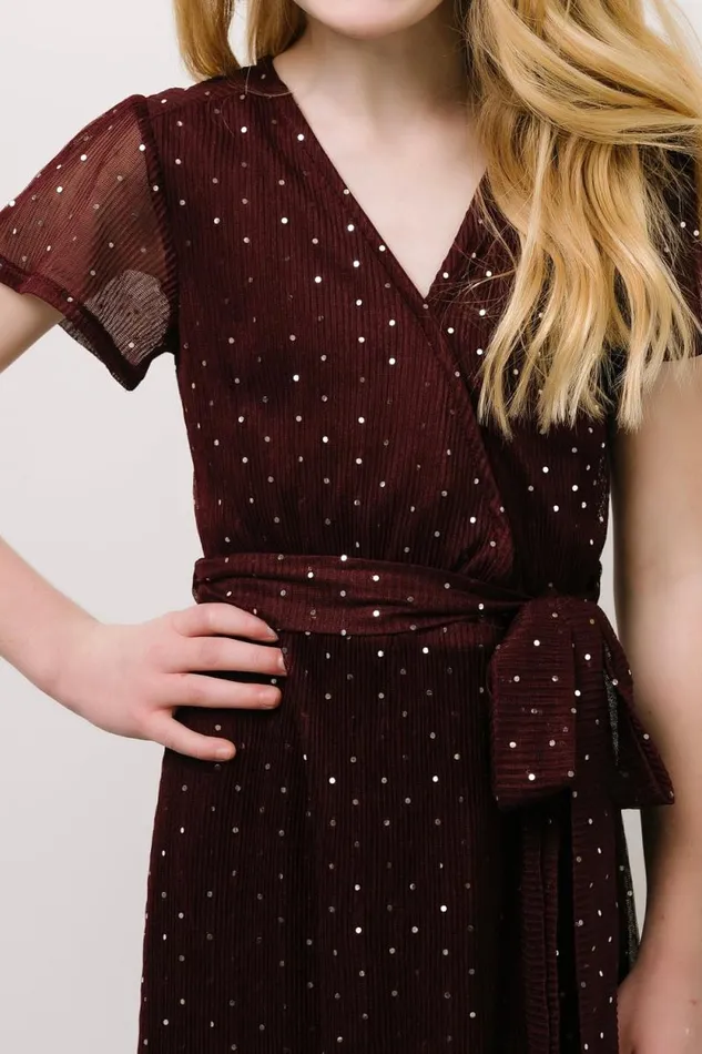 Women Youth Grace Sparkle Gown Mulberry Baltic Born Embellished and Sequined