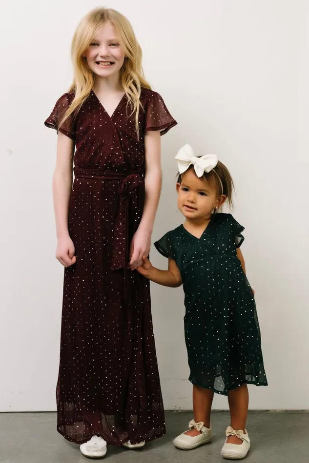Women Youth Grace Sparkle Gown Mulberry Baltic Born Embellished and Sequined