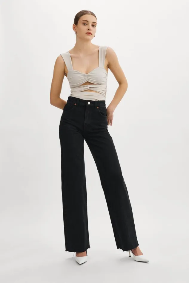 Women ZEELA Ruched Cutout Cami Cloud LAMARQUE Tops