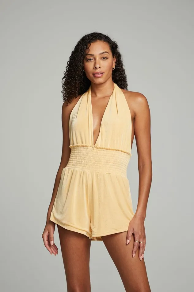 Womens Bottoms Chaser Brand Hawk Romper 8211 Anise Flower