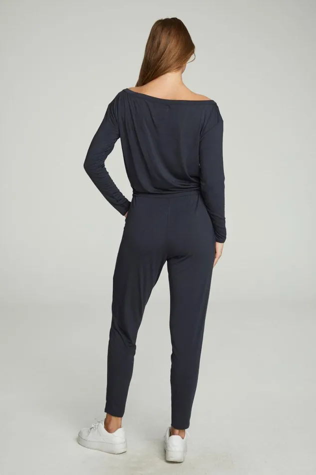 Womens Bottoms Chaser Brand Off The Shoulder Long Sleeve Jumpsuit