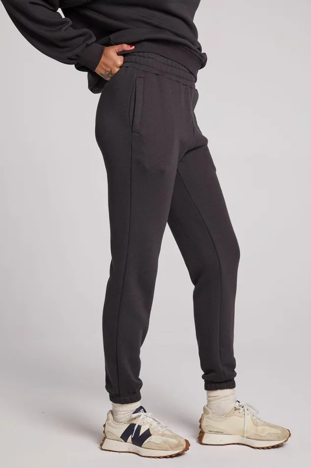 Womens Bottoms Chaser Brand Wilshire Licorice Joggers