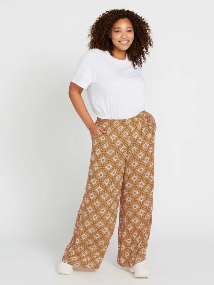 Womens Bottoms Volcom Brohamas Pants 8211 Bronze
