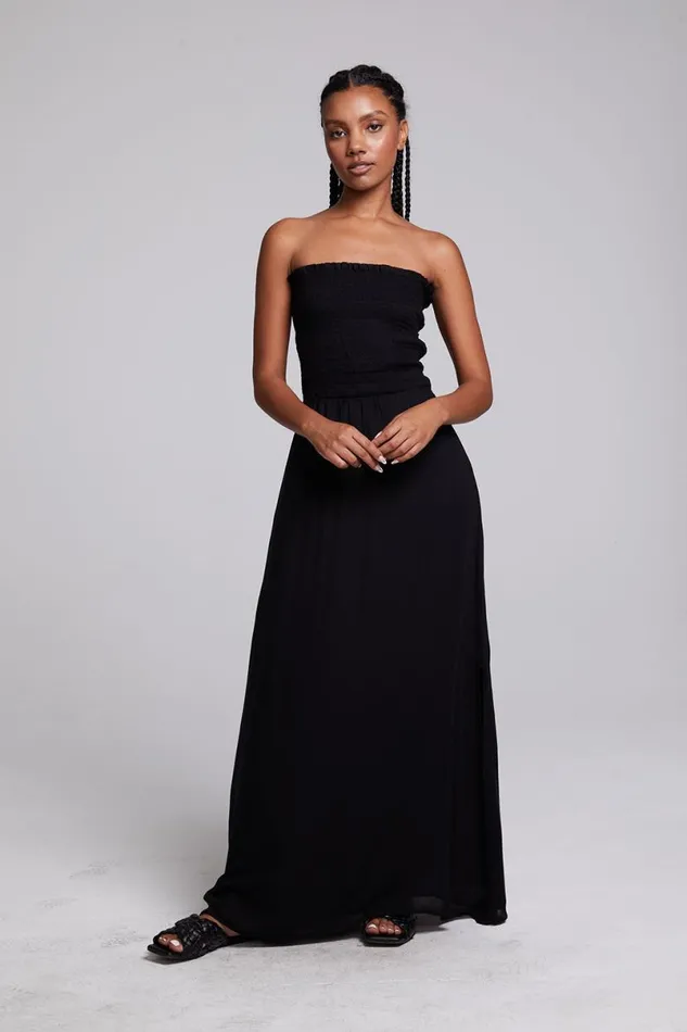 Womens Dresses Chaser Brand Anita Black Maxi Dress