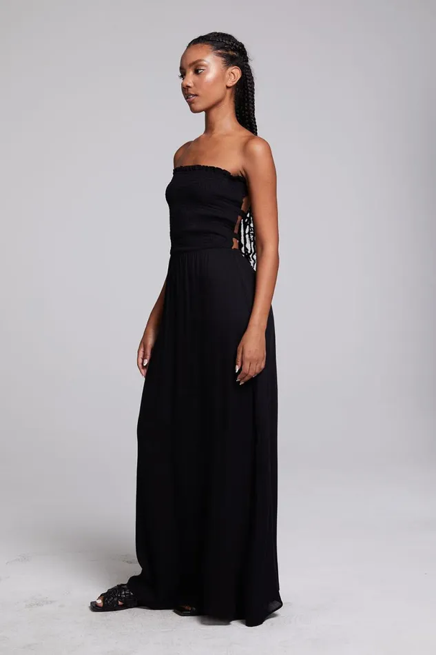 Womens Dresses Chaser Brand Anita Black Maxi Dress