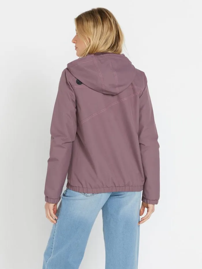 Womens Jackets Volcom Enemy Stone Jacket 8211 Acai