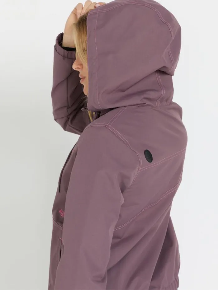 Womens Jackets Volcom Enemy Stone Jacket 8211 Acai