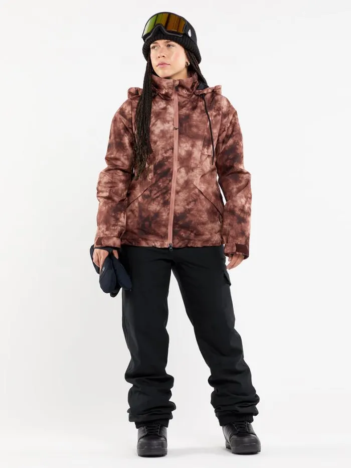 Womens Jackets Volcom Kimball Jacket 8211 Pink Salt Wash