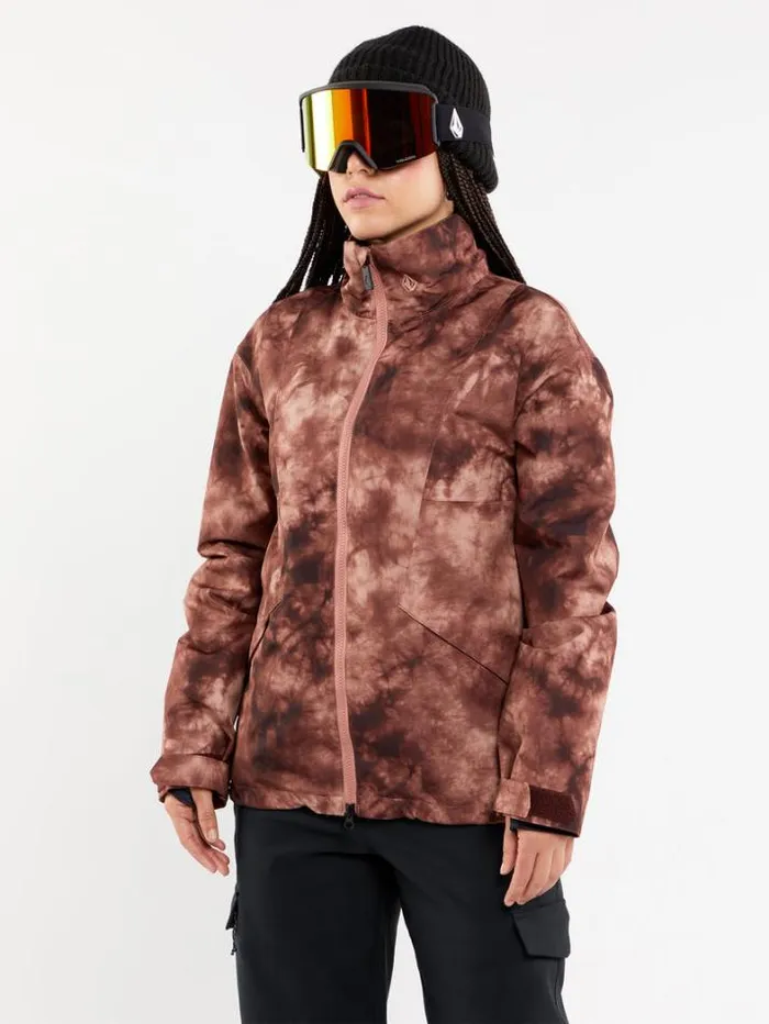 Womens Jackets Volcom Kimball Jacket 8211 Pink Salt Wash