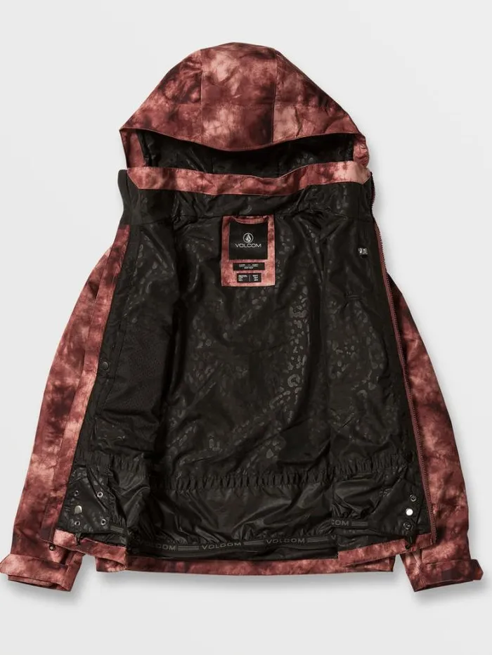 Womens Jackets Volcom Kimball Jacket 8211 Pink Salt Wash